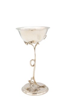 Art Nouveau stem cup Josef Hoffmann Wiener Werkstätte ca. 1922