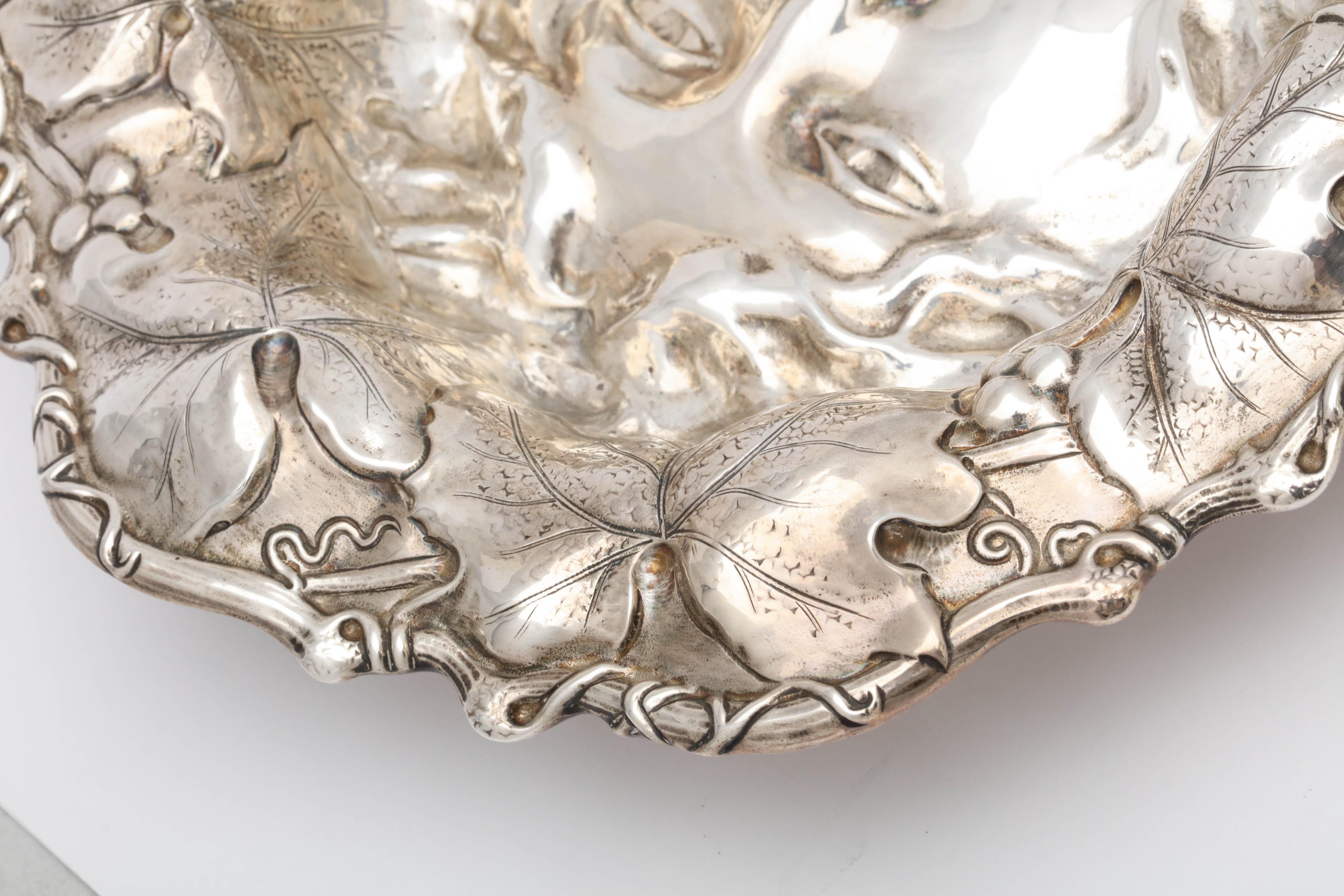 Early 20th Century Art Nouveau Sterling Silver Bowl by Whiting Mfg. Co For Sale