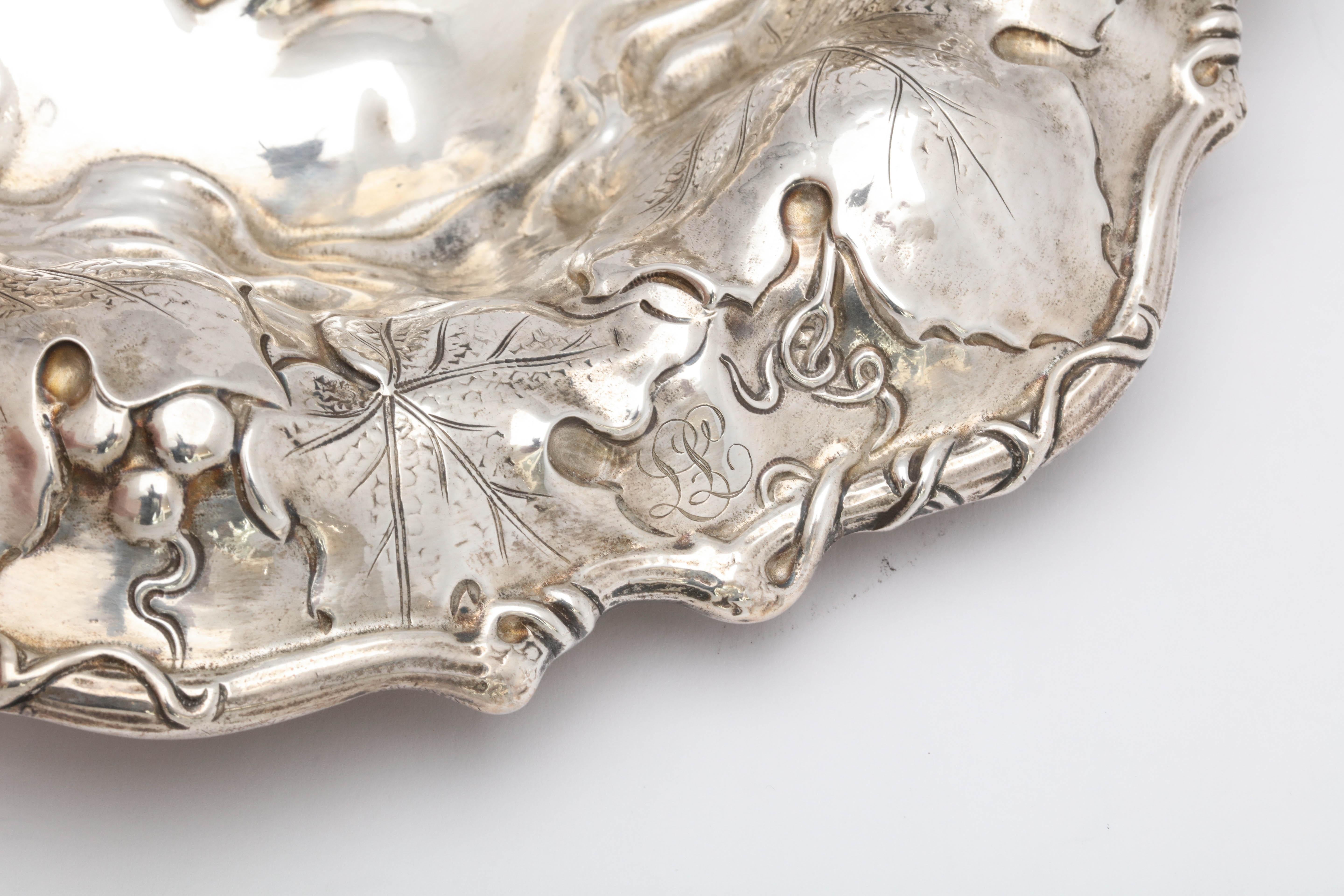 Argent sterling Bol en argent sterling Art Nouveau de Whiting Mfg. Co en vente