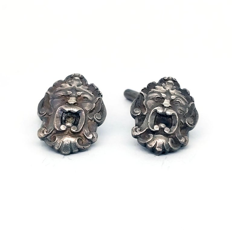 40s sterling art nouveau lily cuff