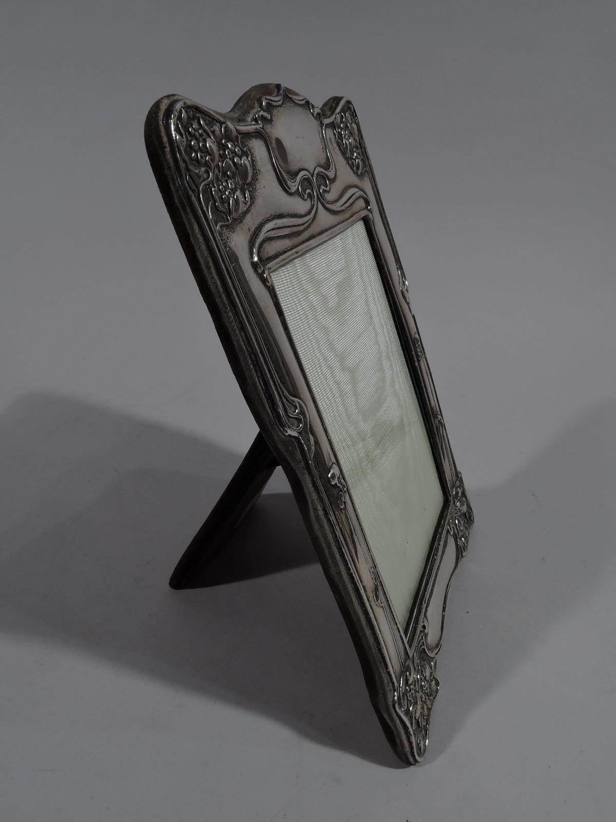 20th Century Art Nouveau Sterling Silver Picture Frame by Dominick & Haff