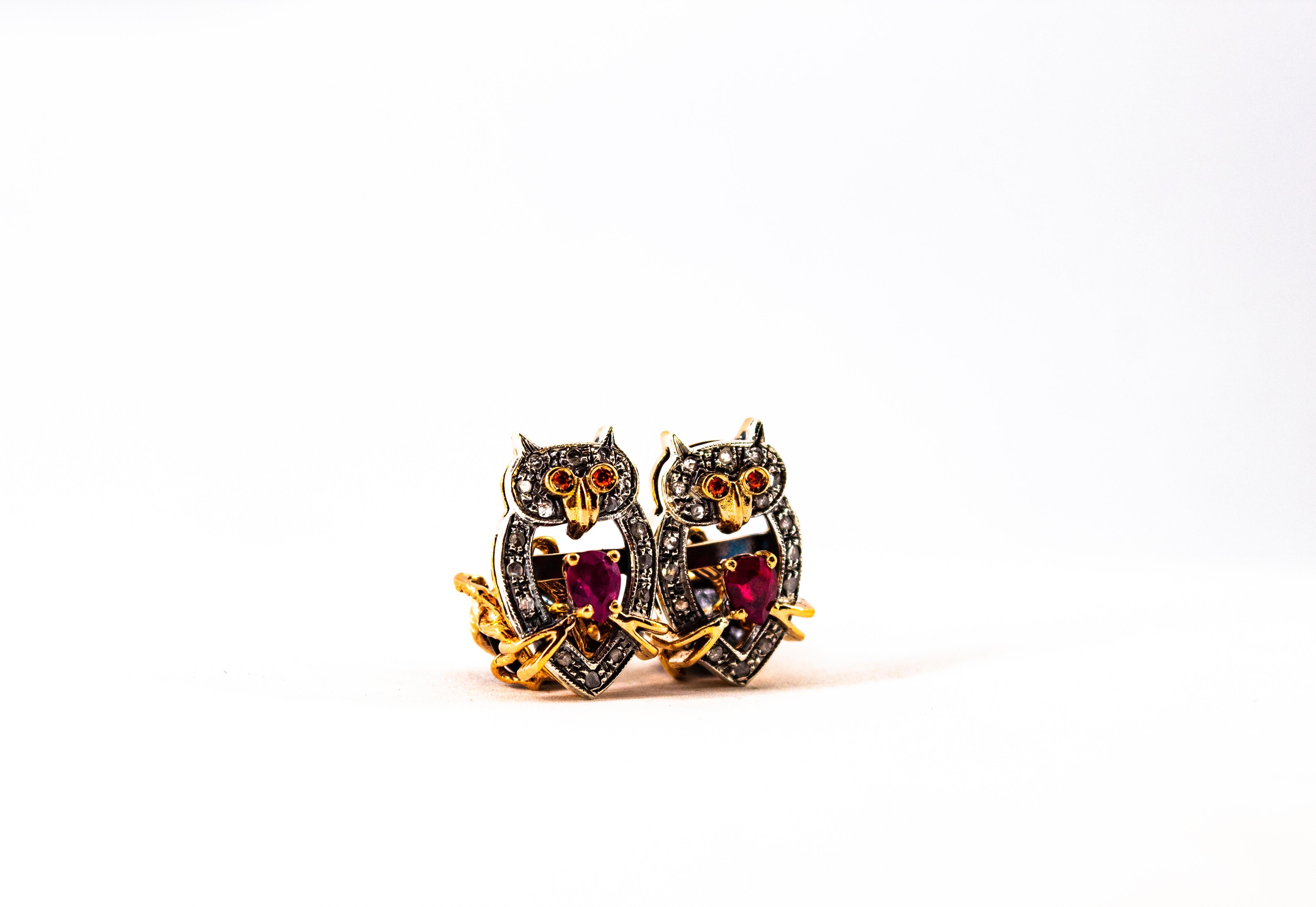 white and gold owl