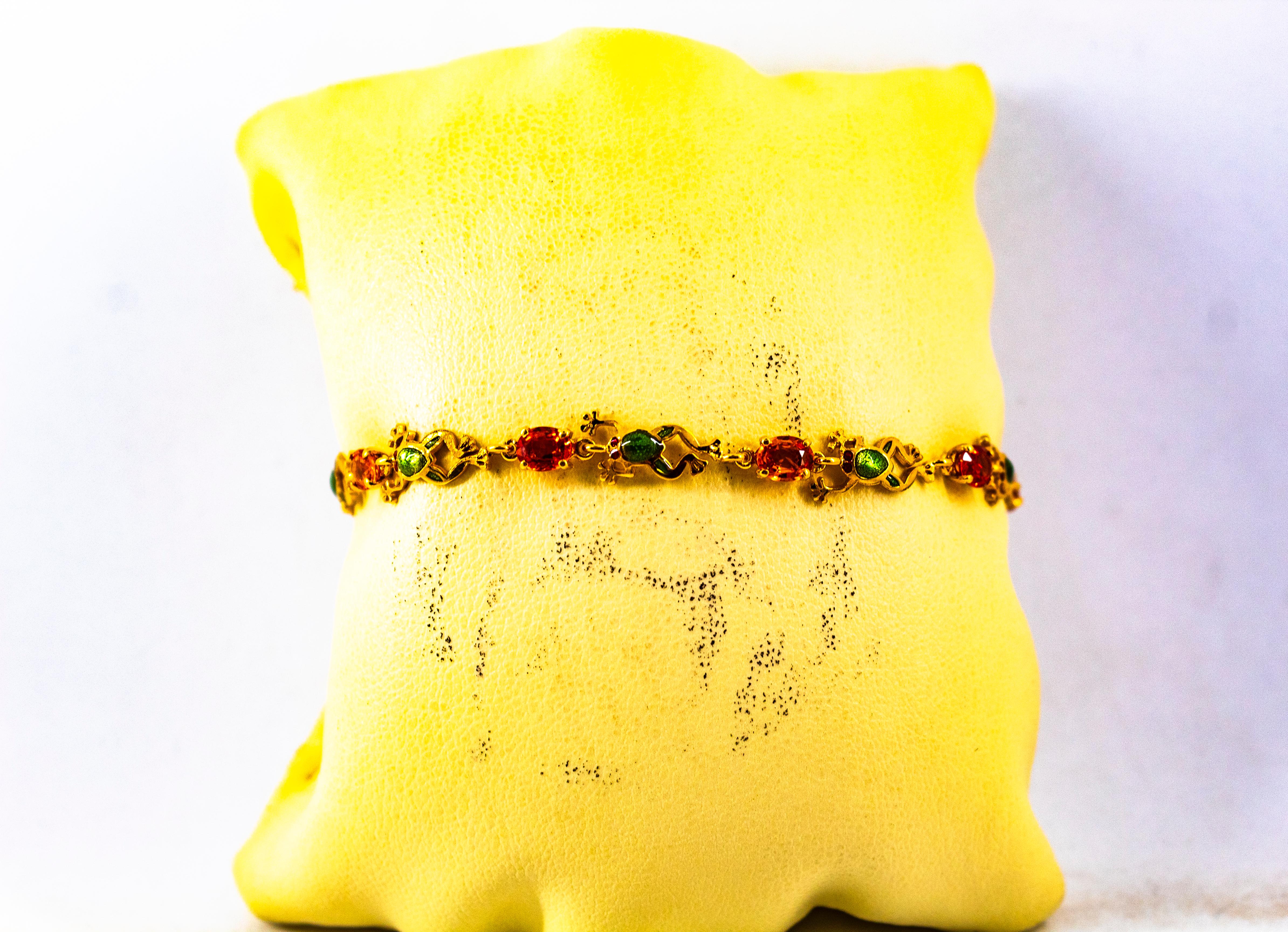 Gelbgold-Armband 