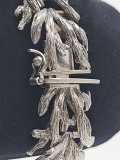 Art Nouveau style 900 Sterling Silver bracelet