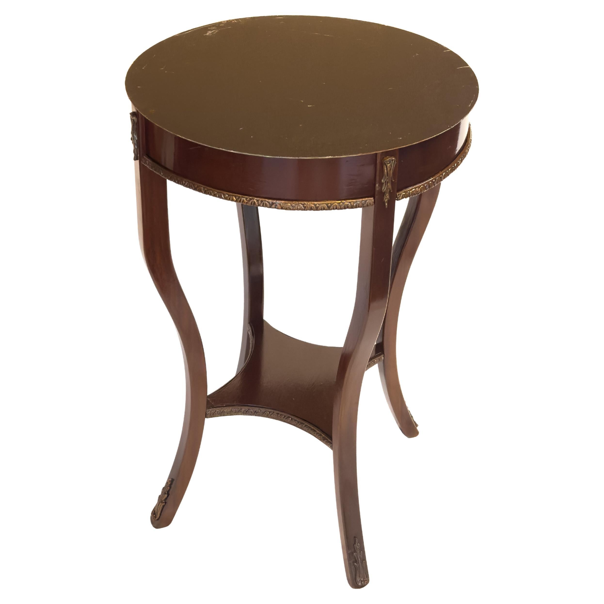 Art Nouveau Style Accent Table, 20th Century