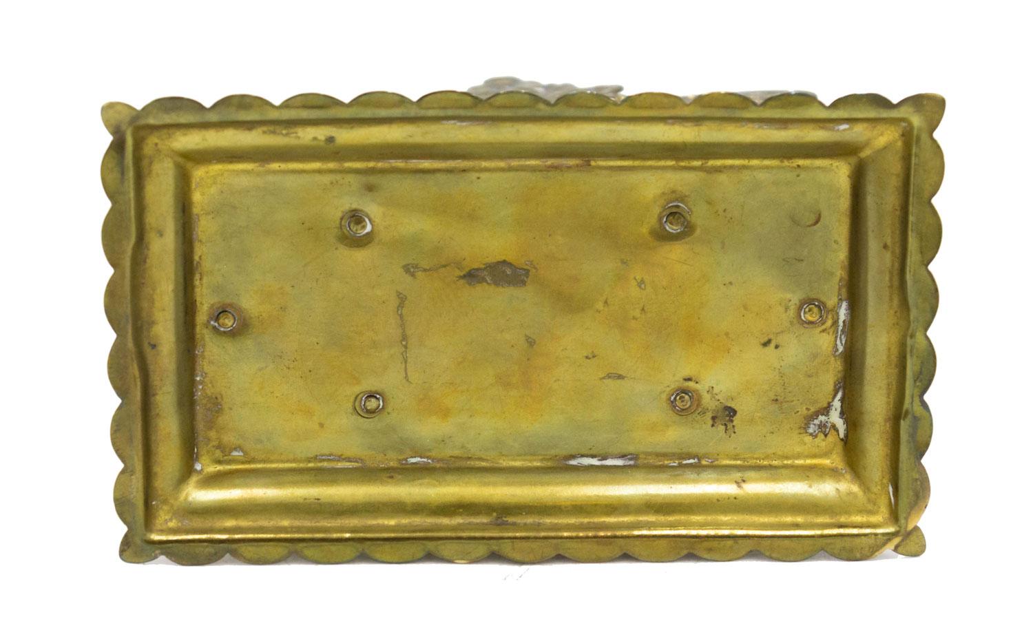 Art Nouveau Style Messing Schmetterling Briefhalter (19. Jahrhundert) im Angebot