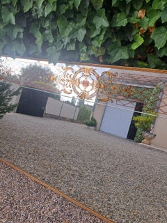 Art Nouveau style brasserie - bistro mirror