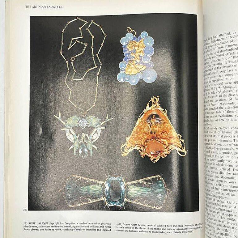 Late 20th Century Art Nouveau Style by Laurence Buffet-Charlie, Hard Cover First Edition For Sale