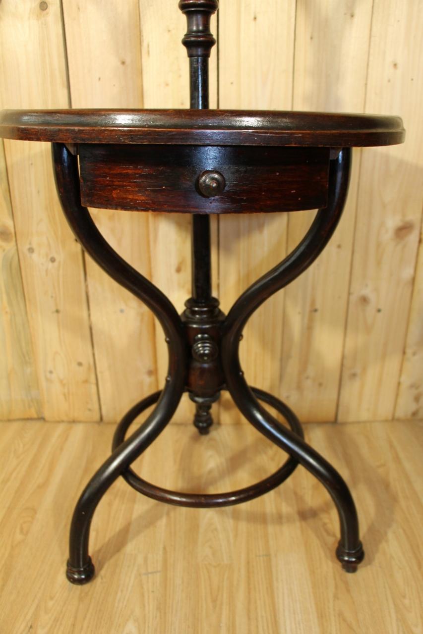 Mobile da bagno in Wood curvato in stile Art Nouveau _ Kohn 1904/1907 In condizioni buone in vendita a Charmes, FR