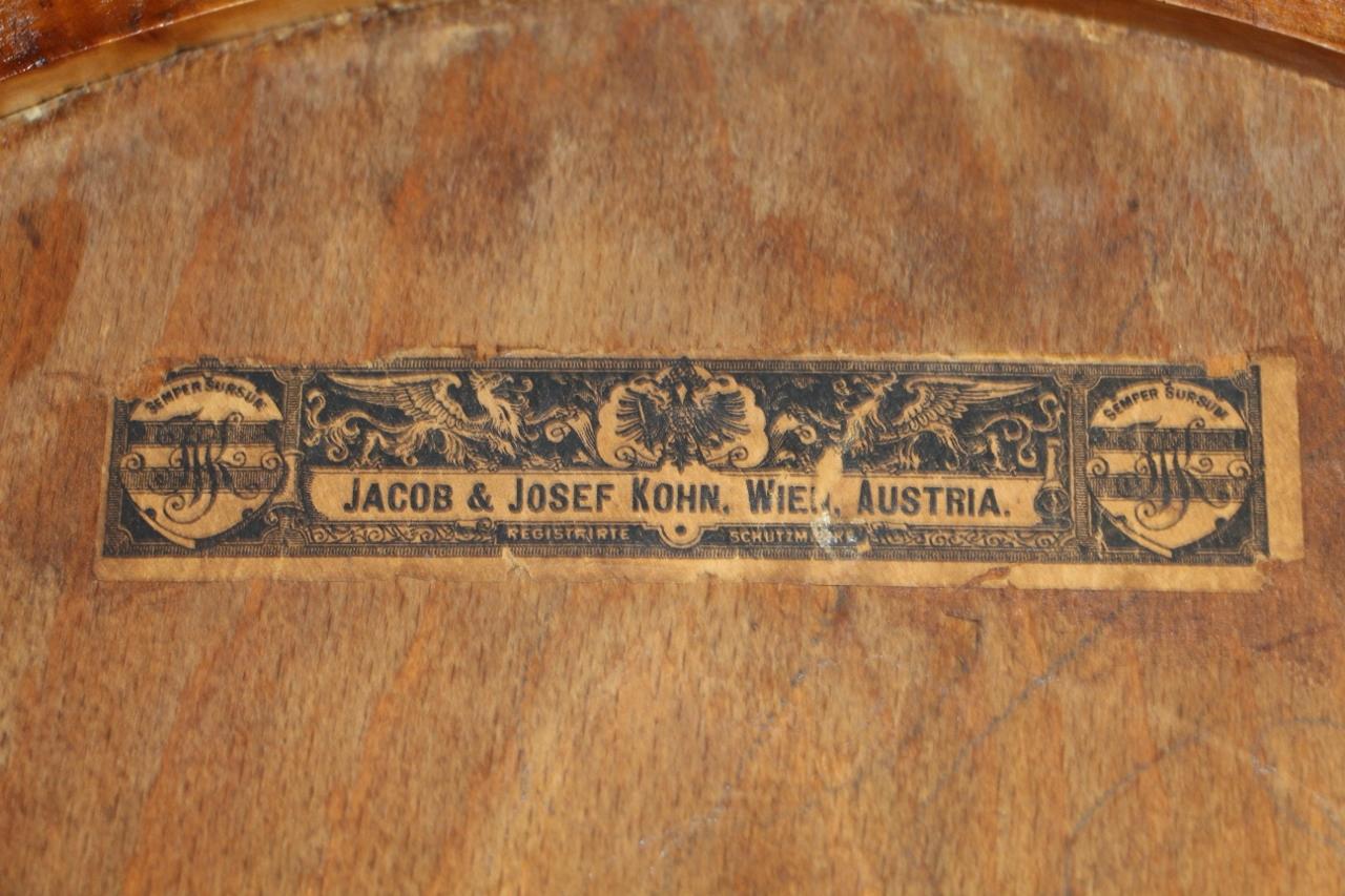 Mobile da bagno in Wood curvato in stile Art Nouveau _ Kohn 1904/1907 in vendita 1