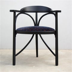 Art Nouveau Bentwood Dining Chair, Model 81 by Thonet, 1988