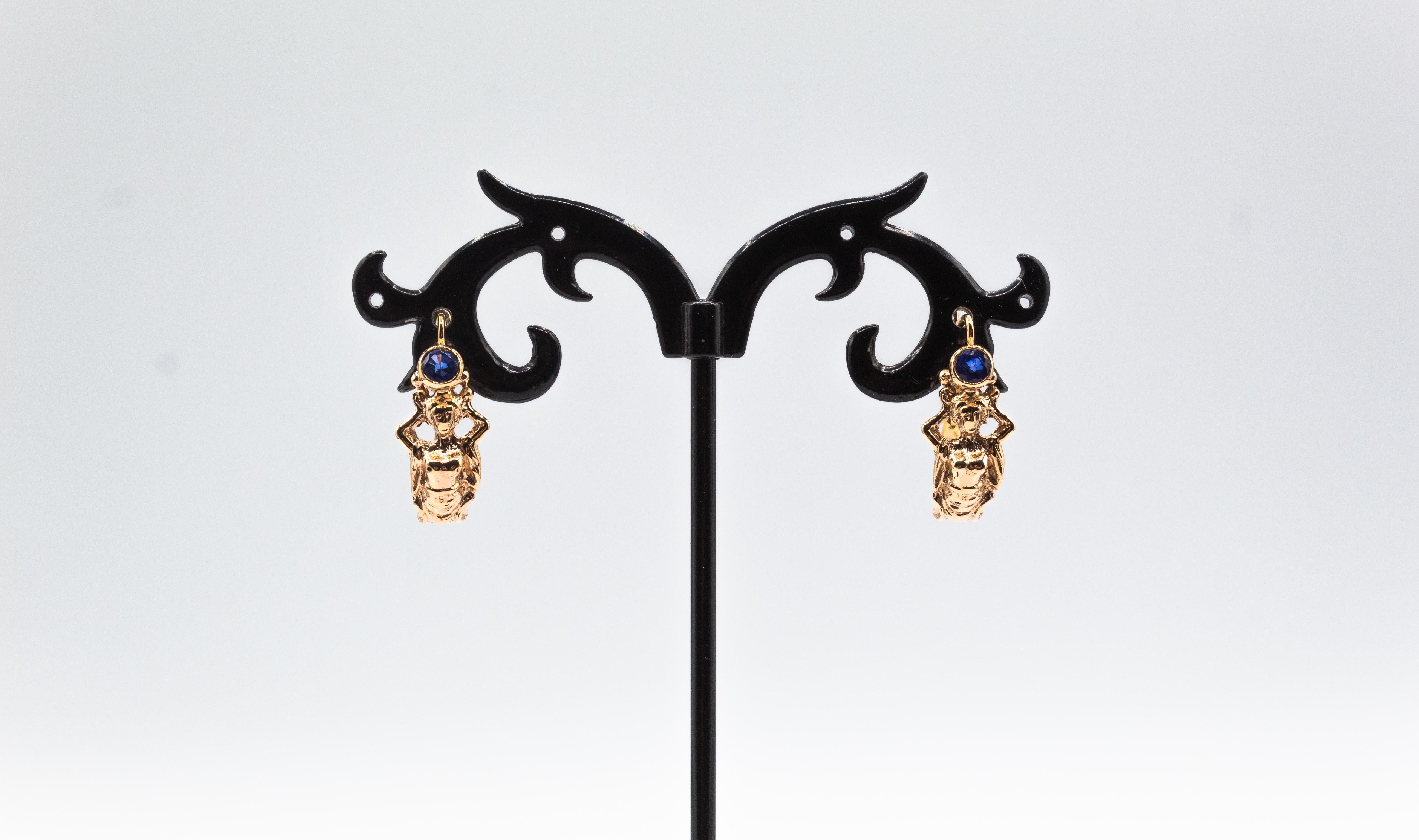 For any problems related to some materials contained in the items that do not allow shipping, please contact the seller with a private message to solve the problem.
We can ship every piece of our 1stdibs catalog worldwide.

These Lever-Back Earrings