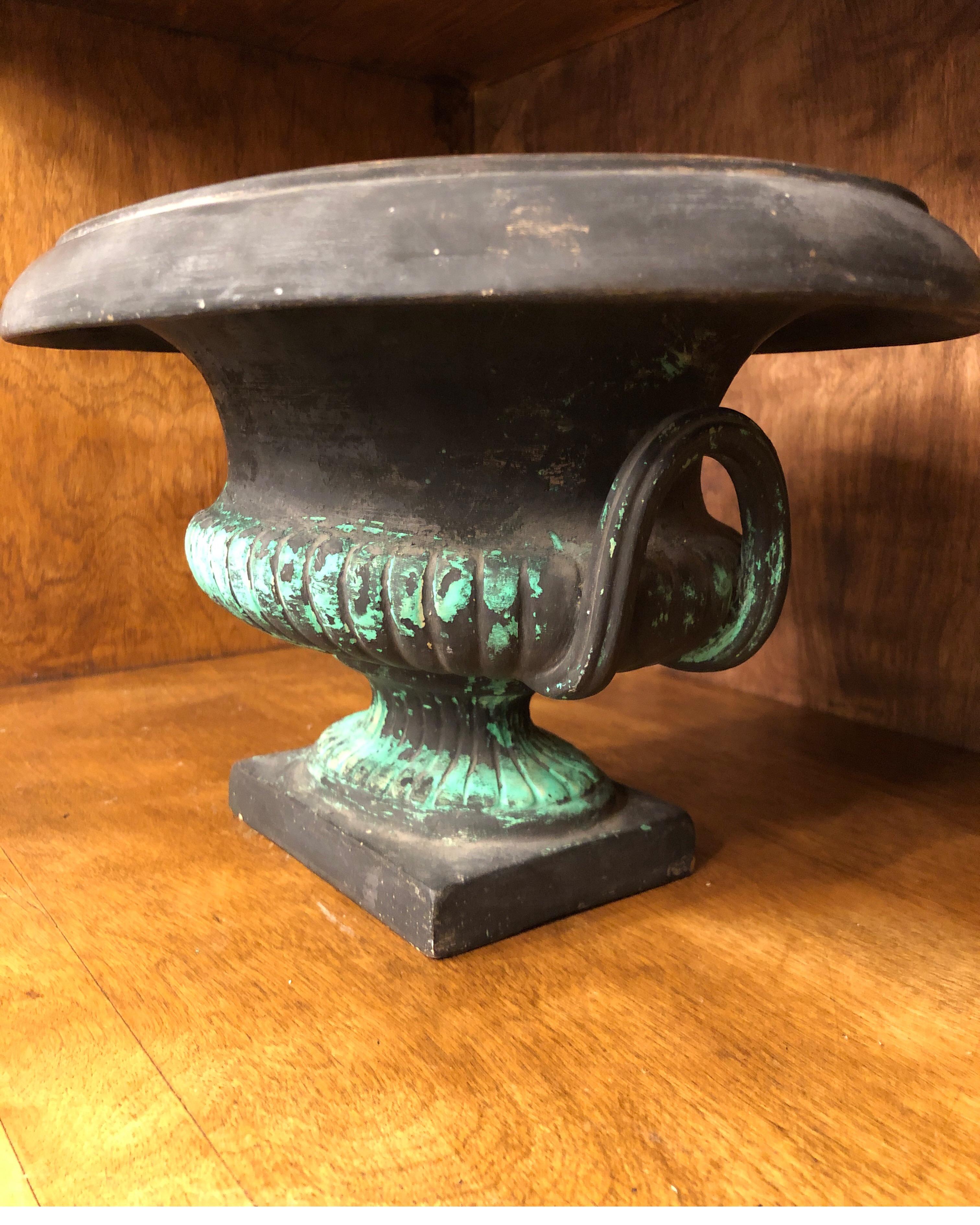 Art Nouveau Style Italian Ceramic Jardinière/Urn, Signed, Italy For Sale 2