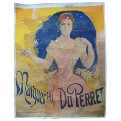 Litografia in stile Art Nouveau, G.Bataille, 18-20 rue de Chabrol, Paris