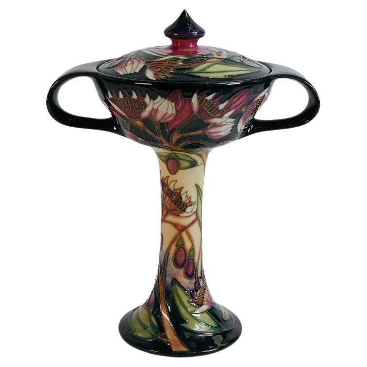 Art Nouveau style MOORCROFT Collectors' Club chalice by Emma Bossons. Symphony  For Sale