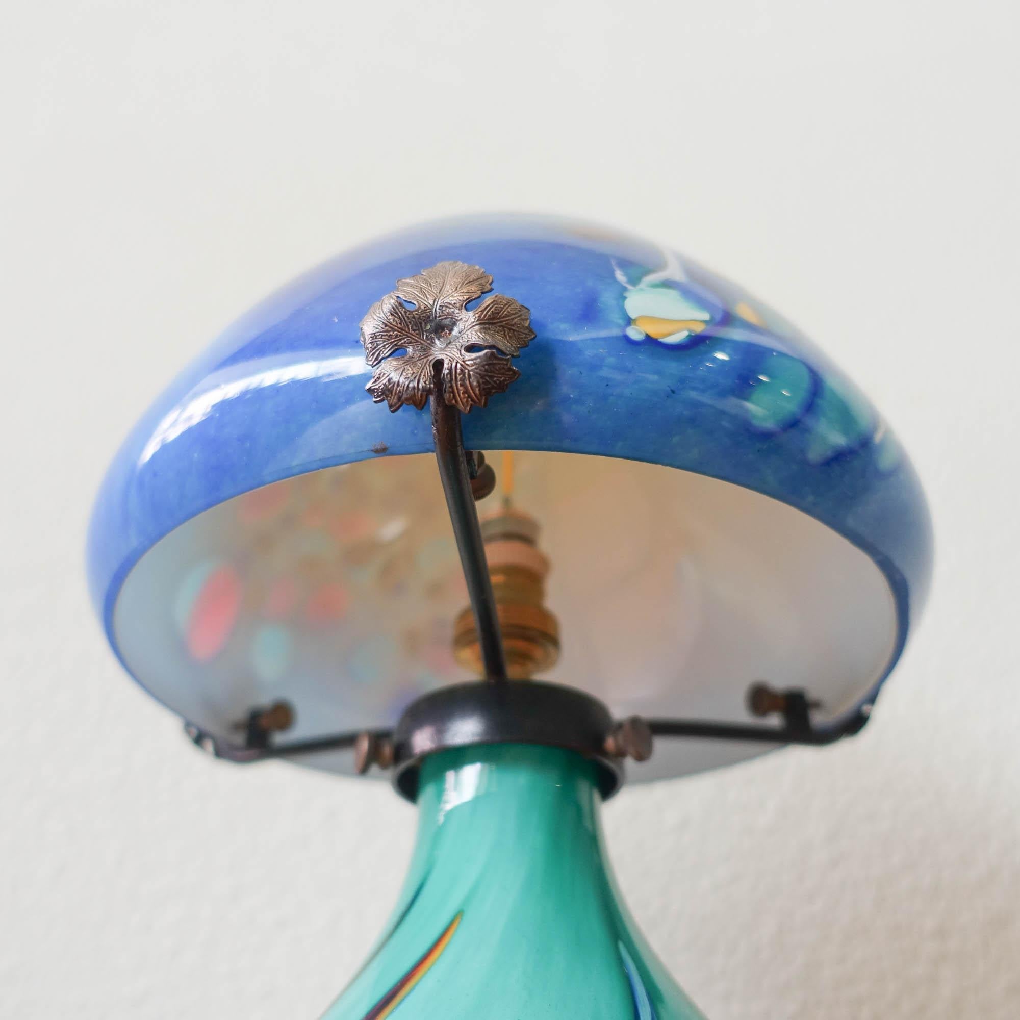 Art Nouveau Style Mushroom Table Lamp 3