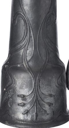 Brocca in stile Art Nouveau con coperchio