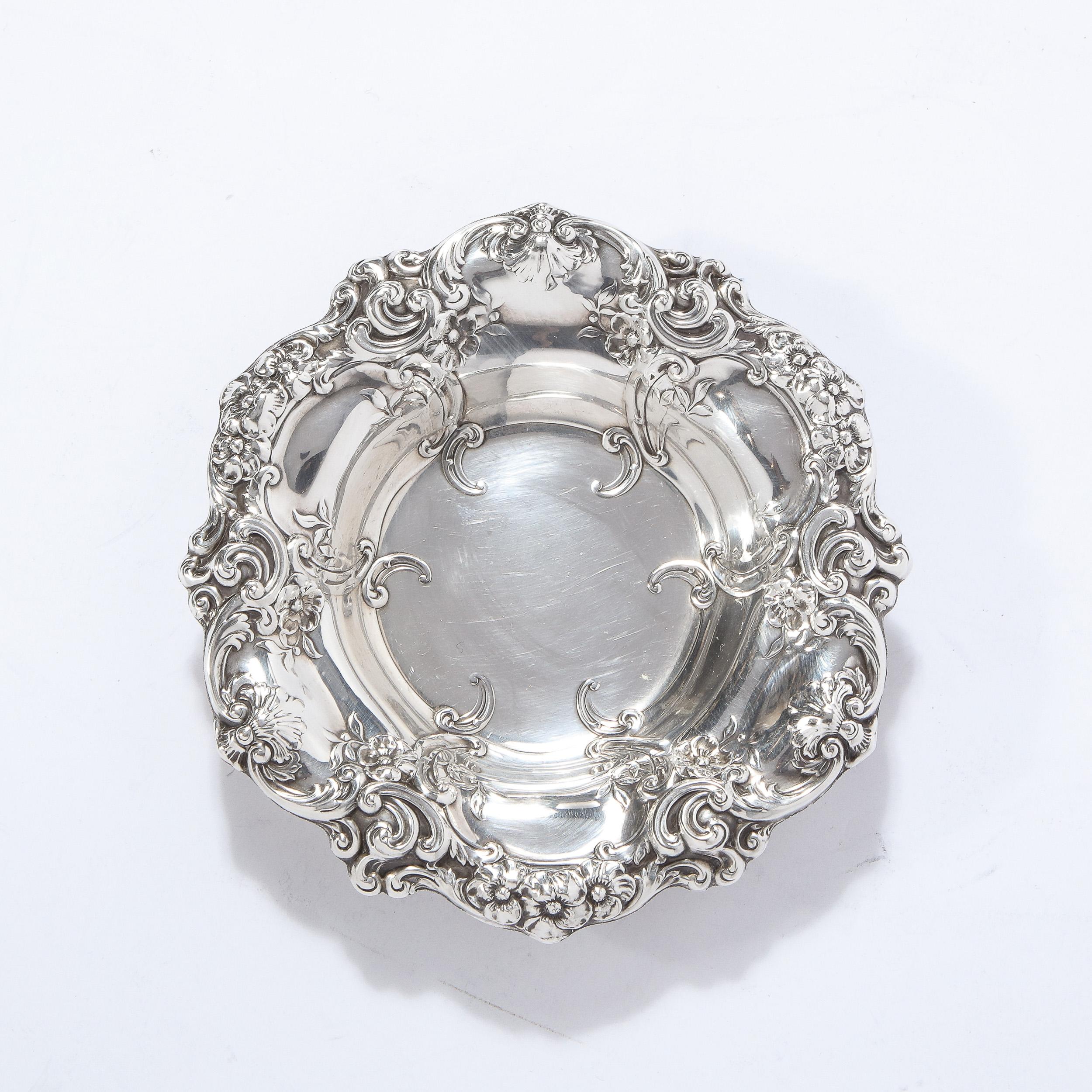 Sterling Silver Art Nouveau Style Sterling Decorative Dish by Gorham Silversmiths