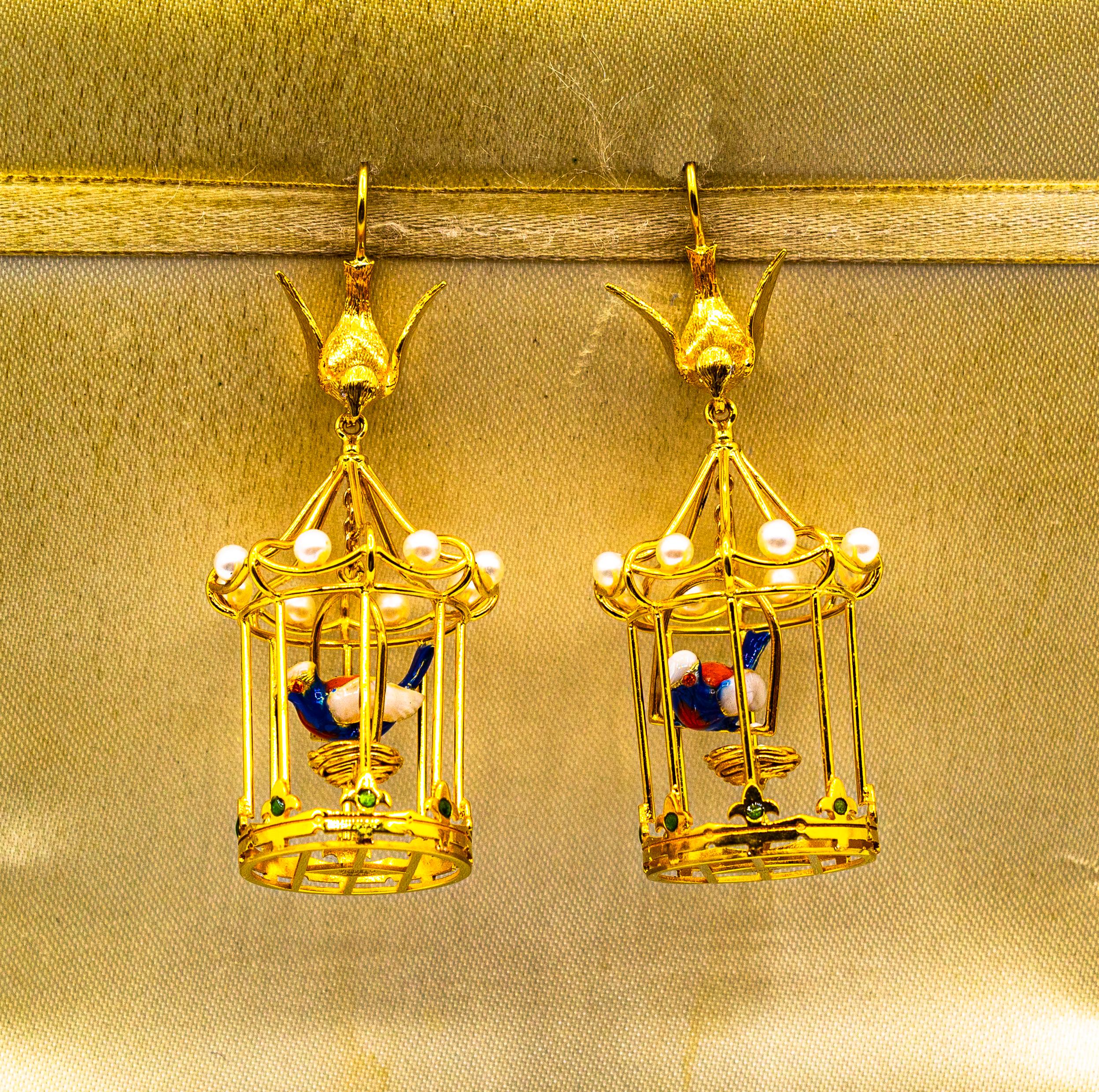 birdcage earrings