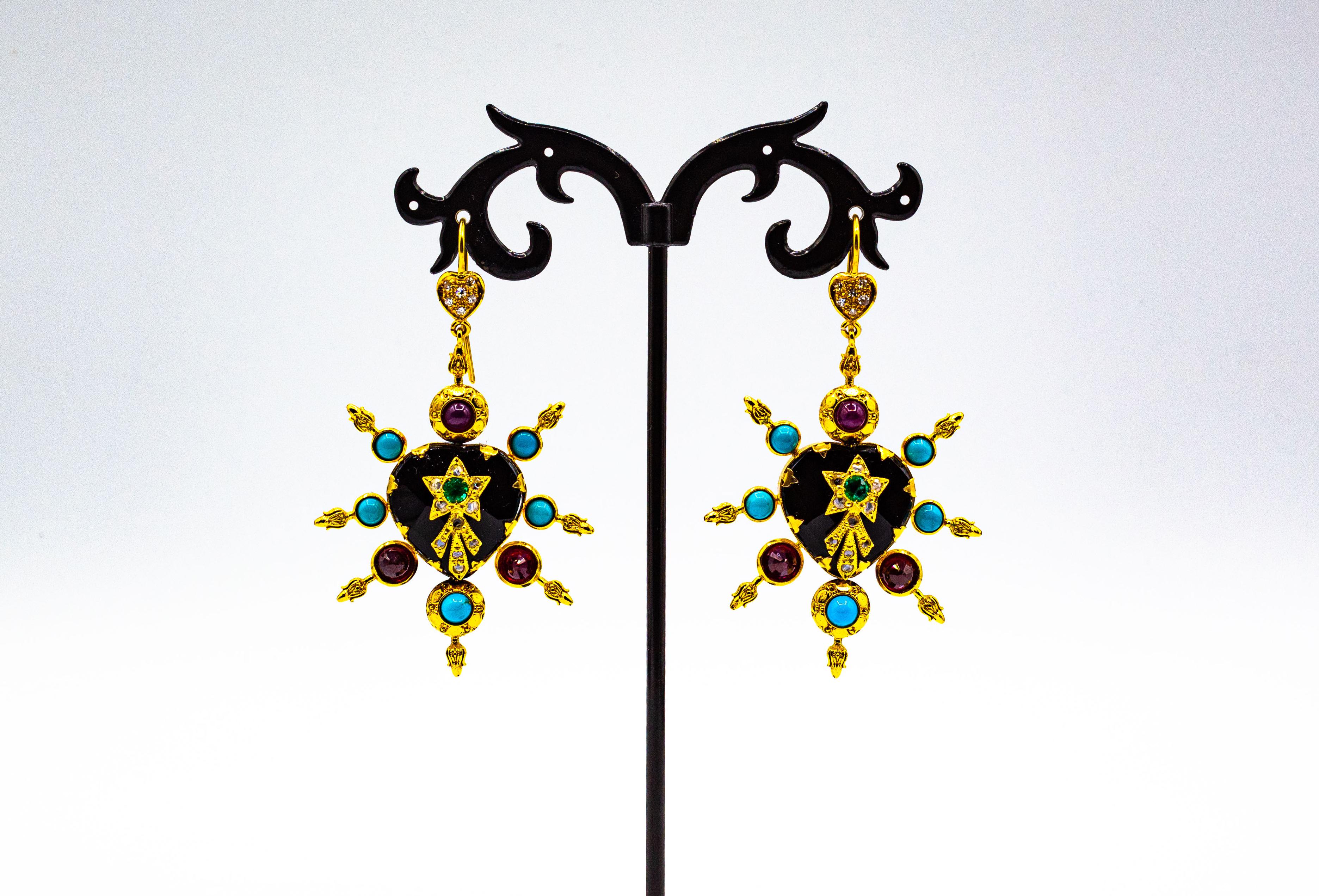 For any problems related to some materials contained in the items that do not allow shipping, please contact the seller with a private message to solve the problem.
We can ship every piece of our 1stdibs catalog worldwide.

These Earrings are made