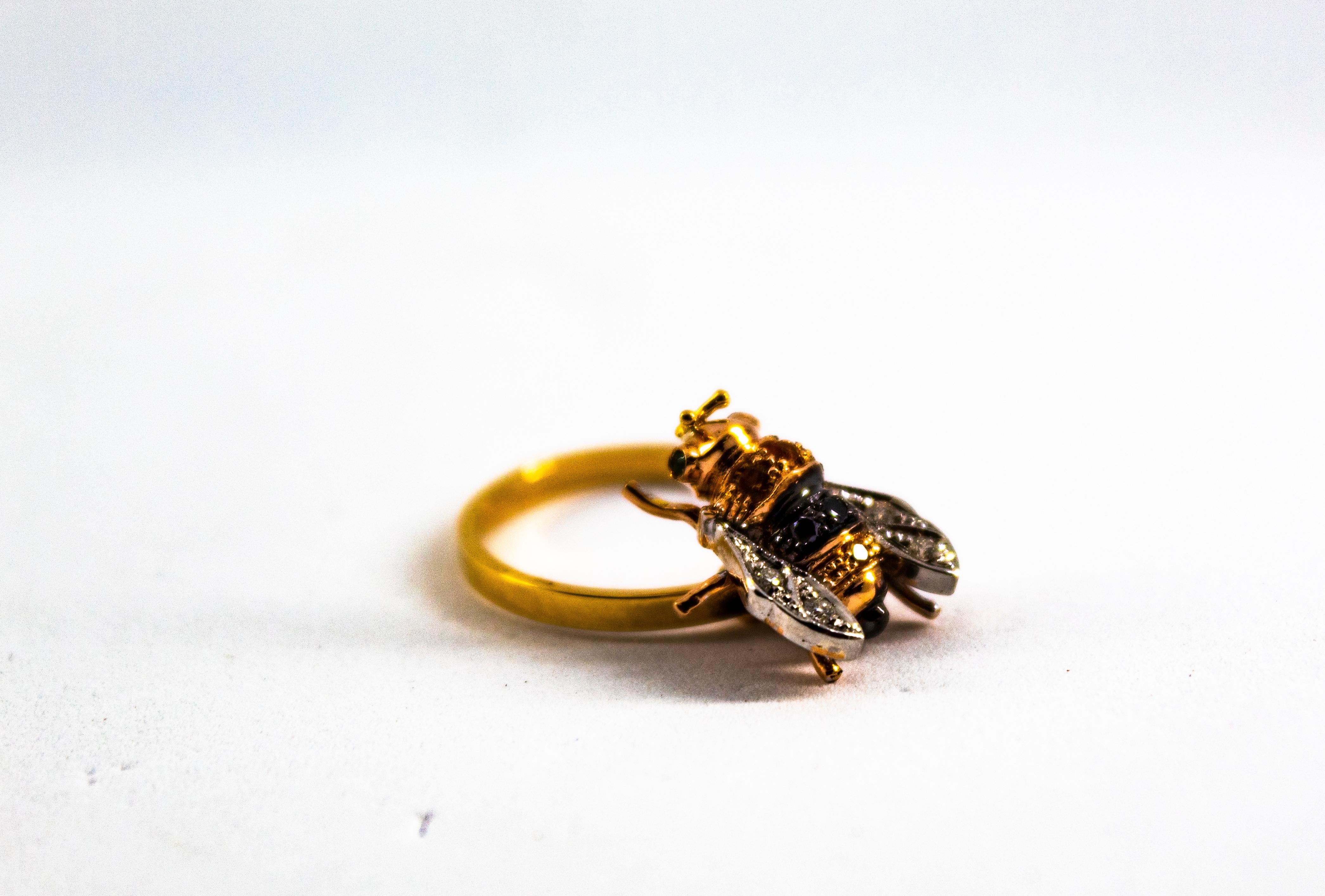 Art nouveau Bague de cocktail 