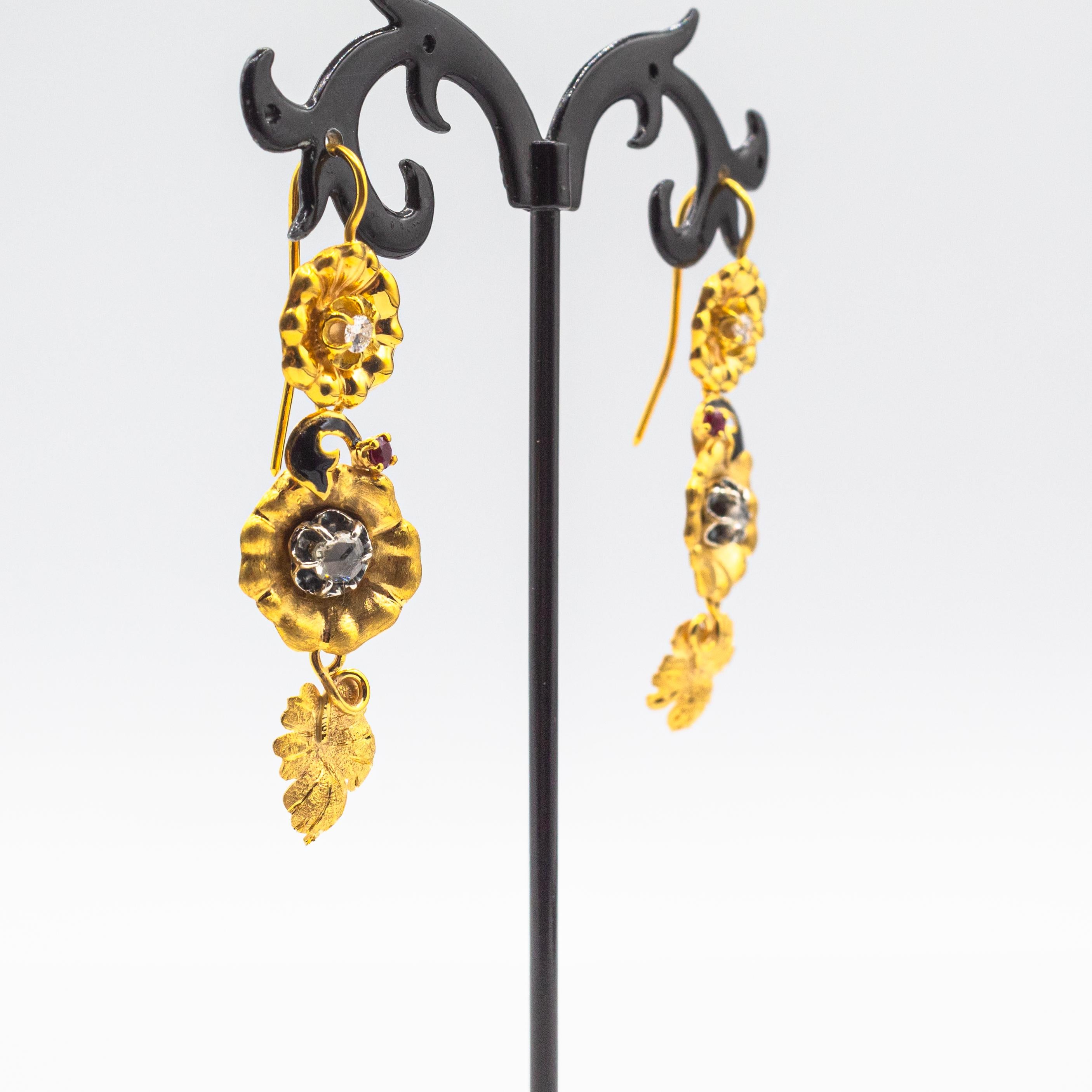 For any problems related to some materials contained in the items that do not allow shipping, please contact the seller with a private message to solve the problem.
We can ship every piece of our 1stdibs catalog worldwide.

These Stud Earrings are