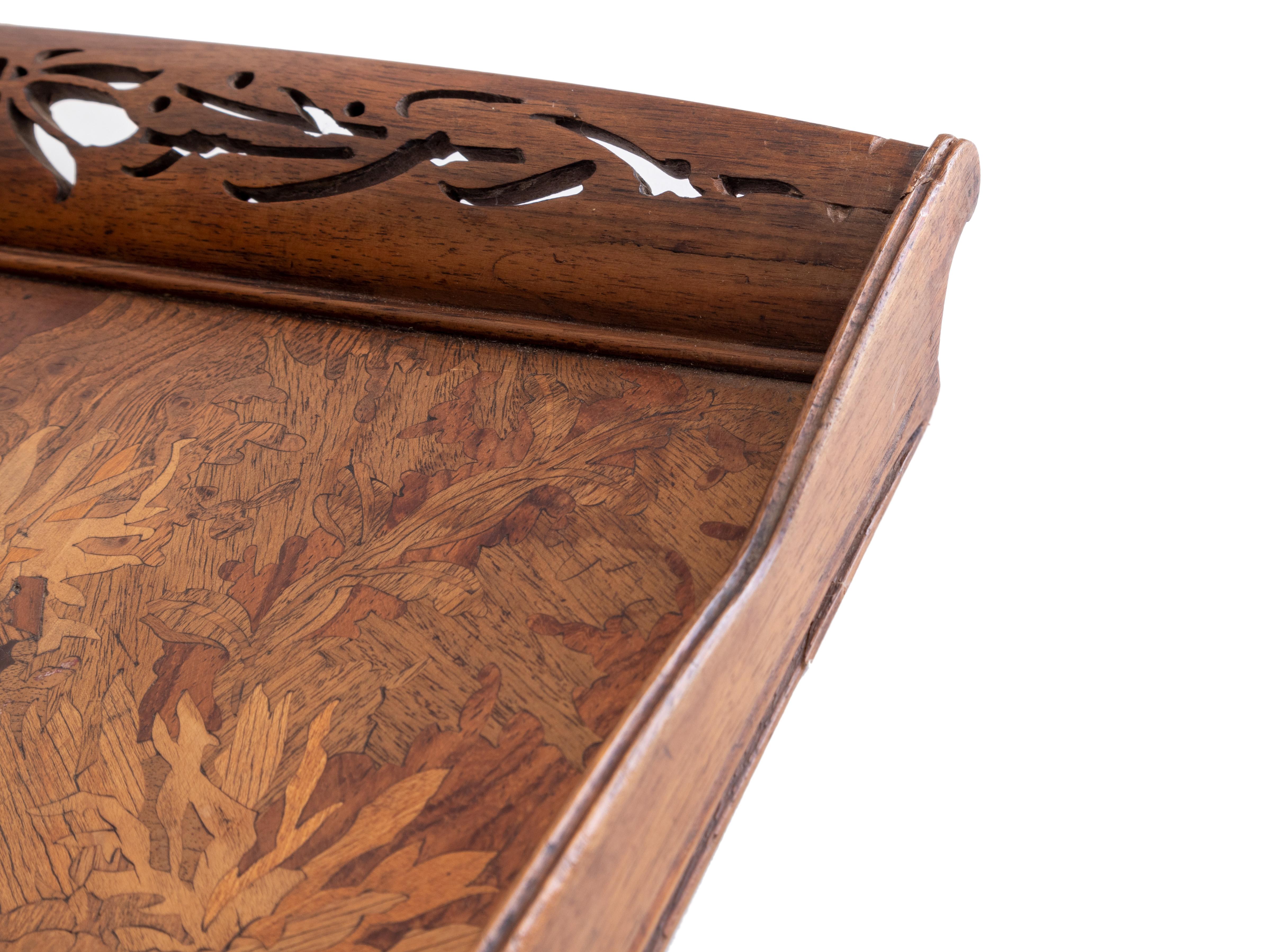 Art Nouveau Sunflower Tray by Gallé, 20th Century en venta 8