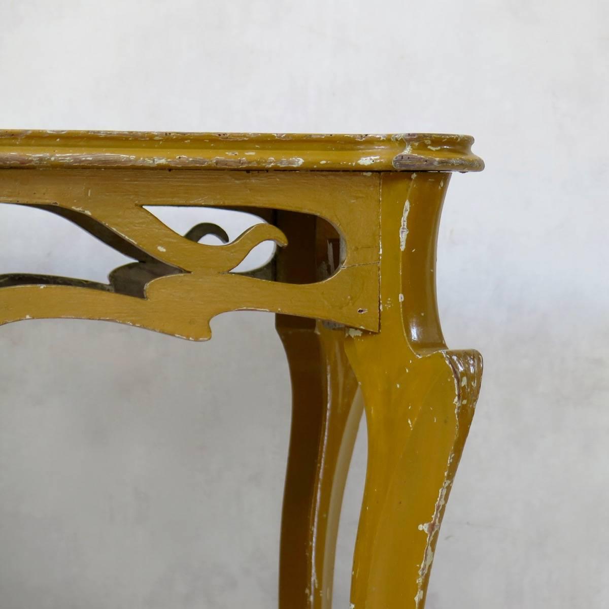 Art Nouveau Table In Fair Condition For Sale In Isle Sur La Sorgue, Vaucluse