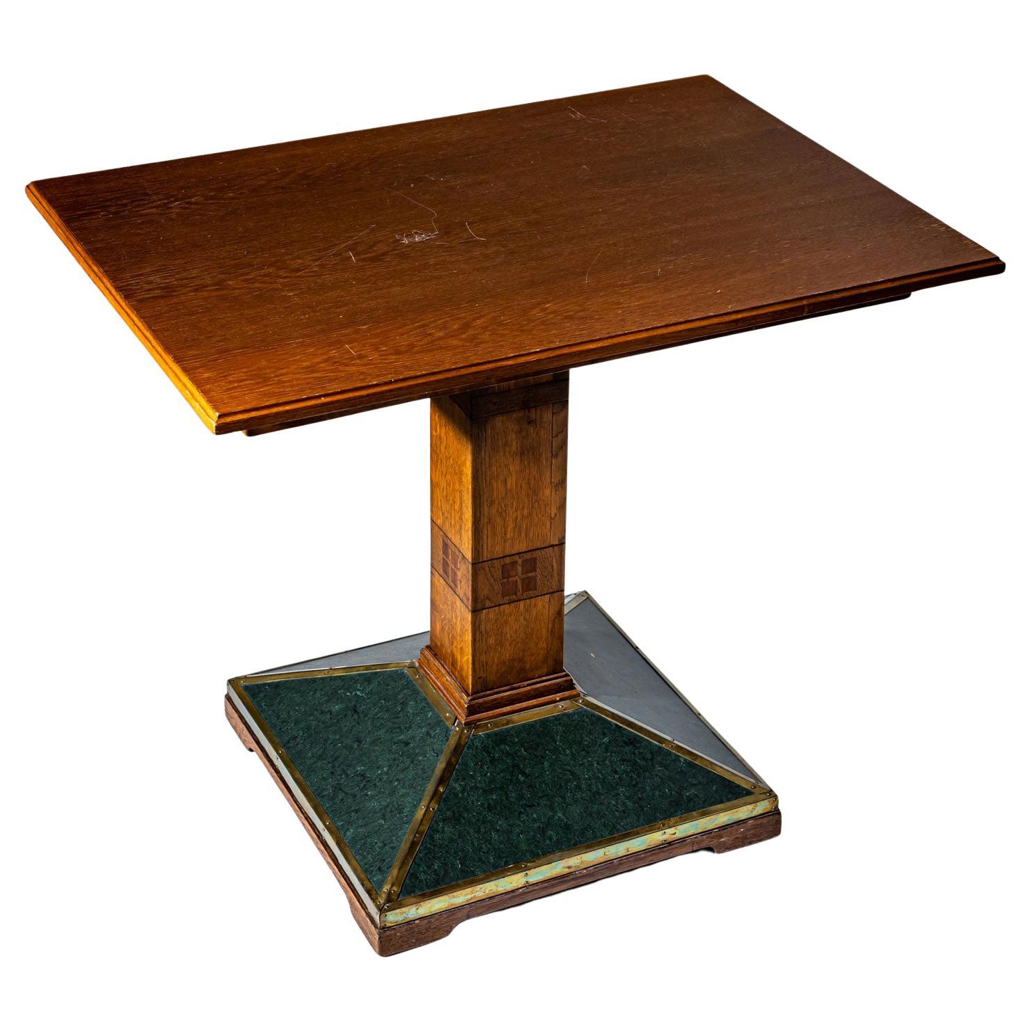 Art Nouveau Table, German or Austrian, early 20th Century