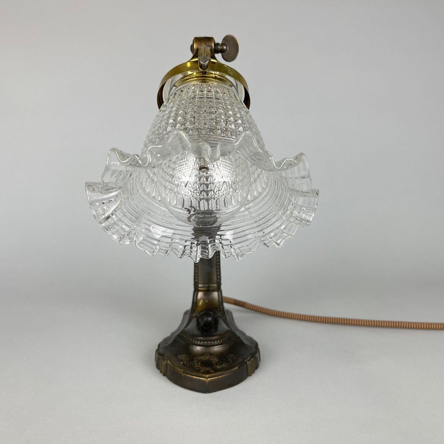Jugendstil-Tischlampe, 1910er Jahre im Angebot 4