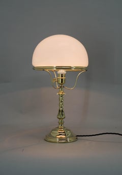 Jugendstil-Tischlampe, 1910er Jahre, restauriert