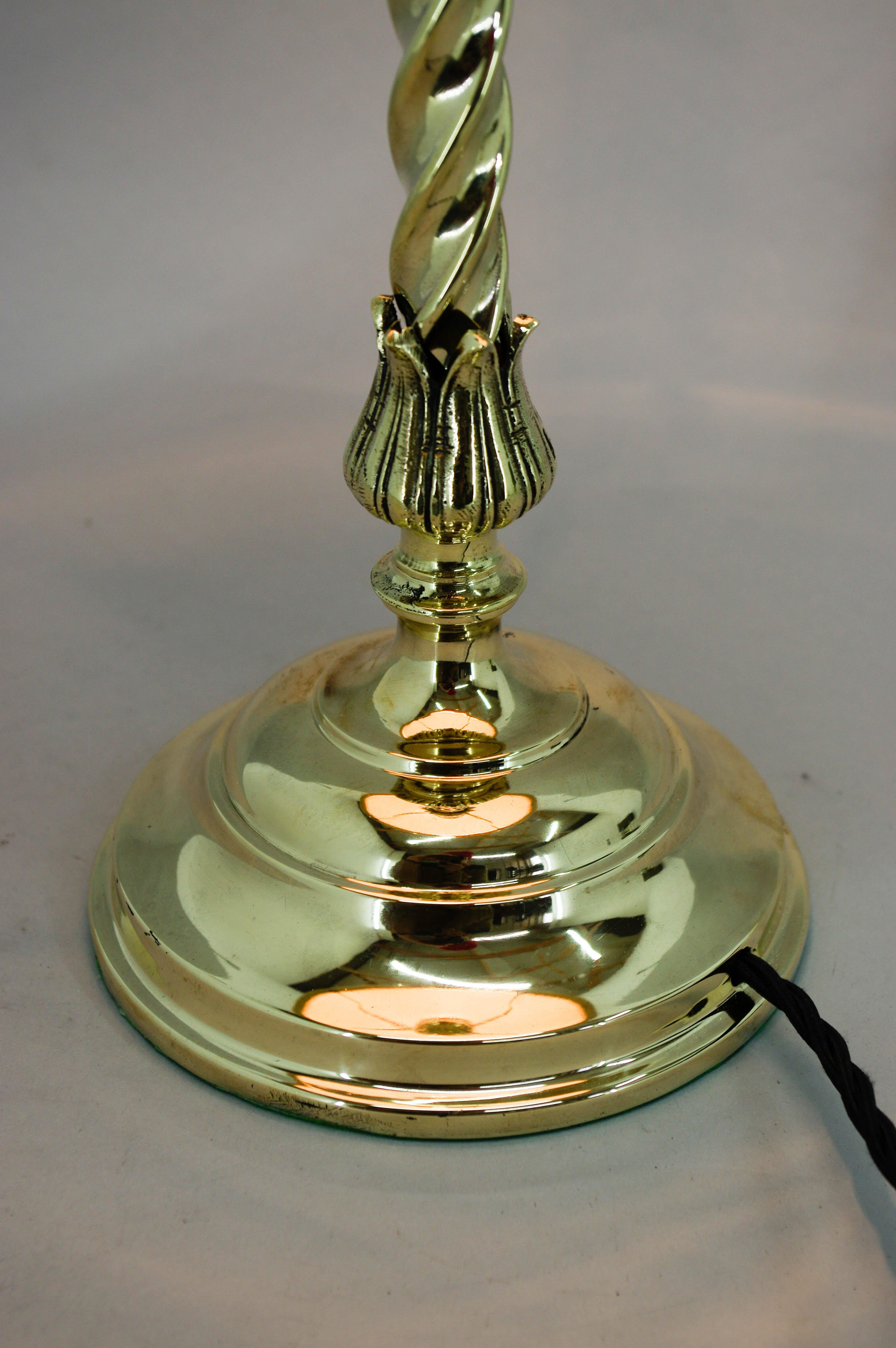 Lampe de table Art Nouveau, années 1910, restaurée en vente 1