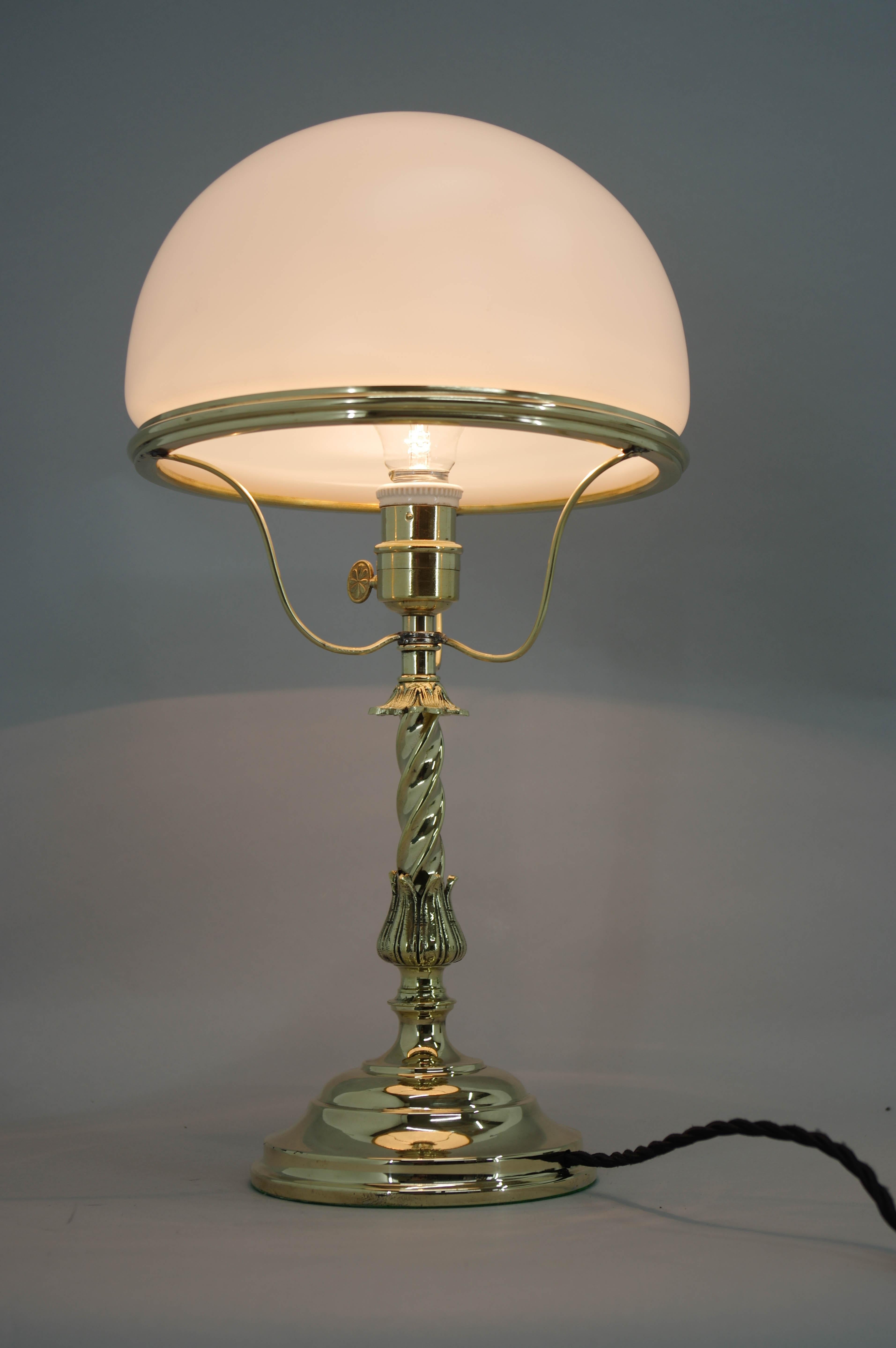Art Nouveau Table Lamp, 1910s, Restored For Sale 3
