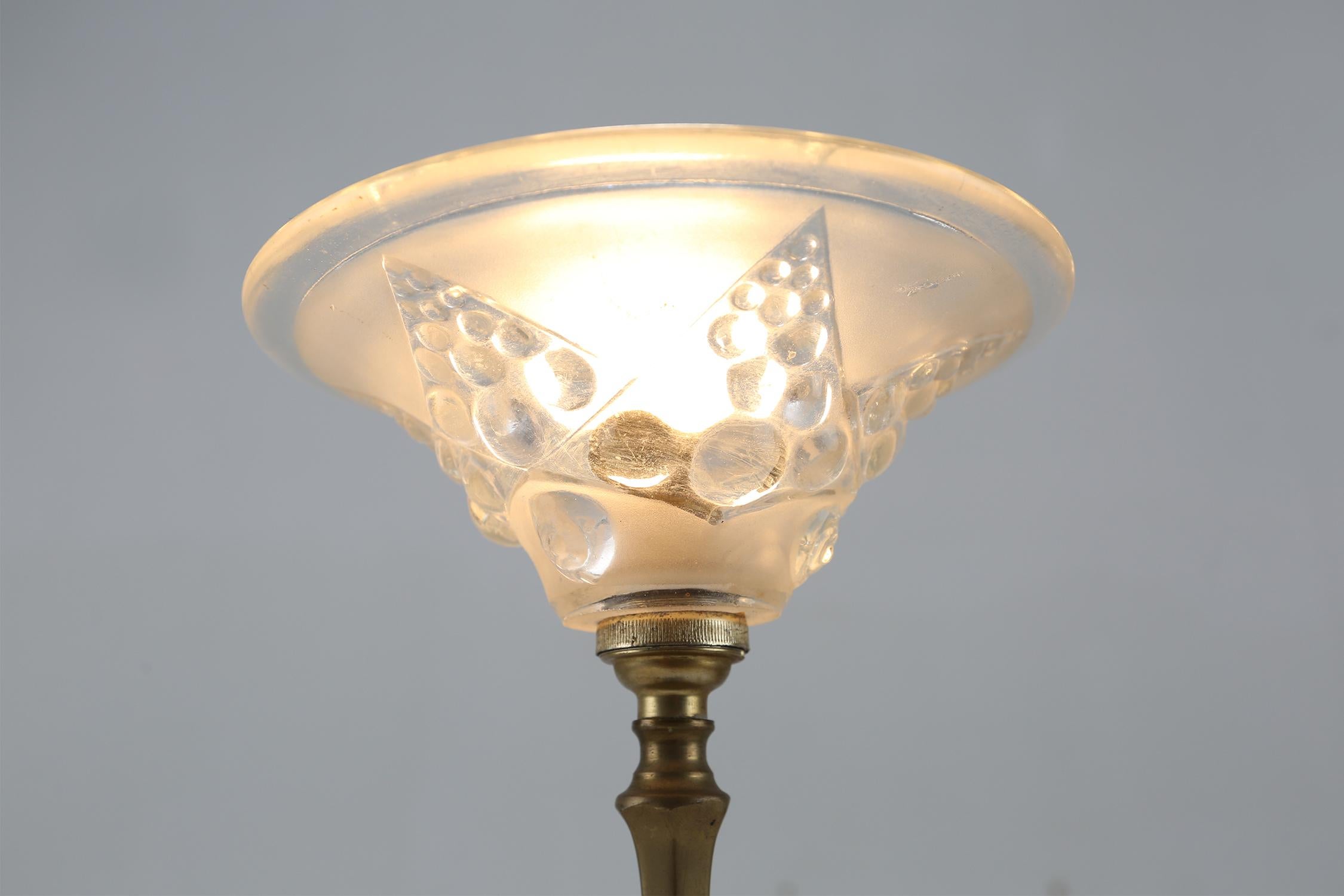 Art Nouveau Table Lamp, 1920 In Good Condition For Sale In Meulebeke, BE