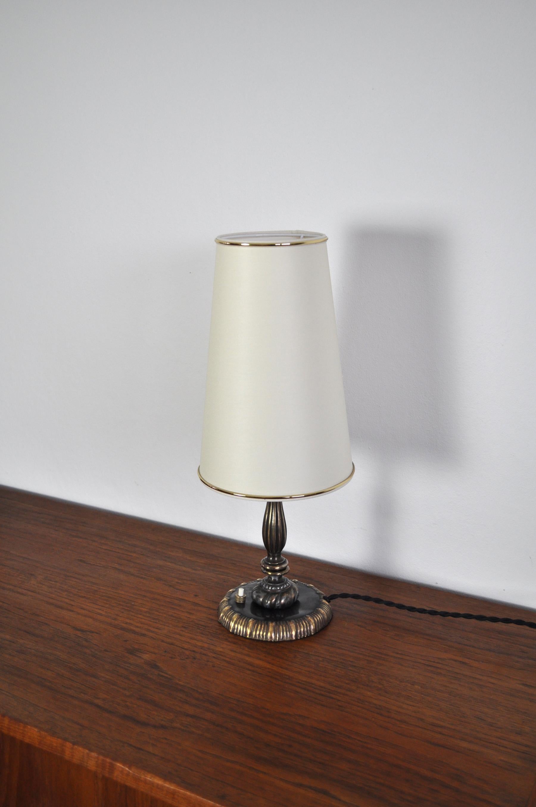 Danish Art Nouveau Table Lamp Early 20th Century For Sale