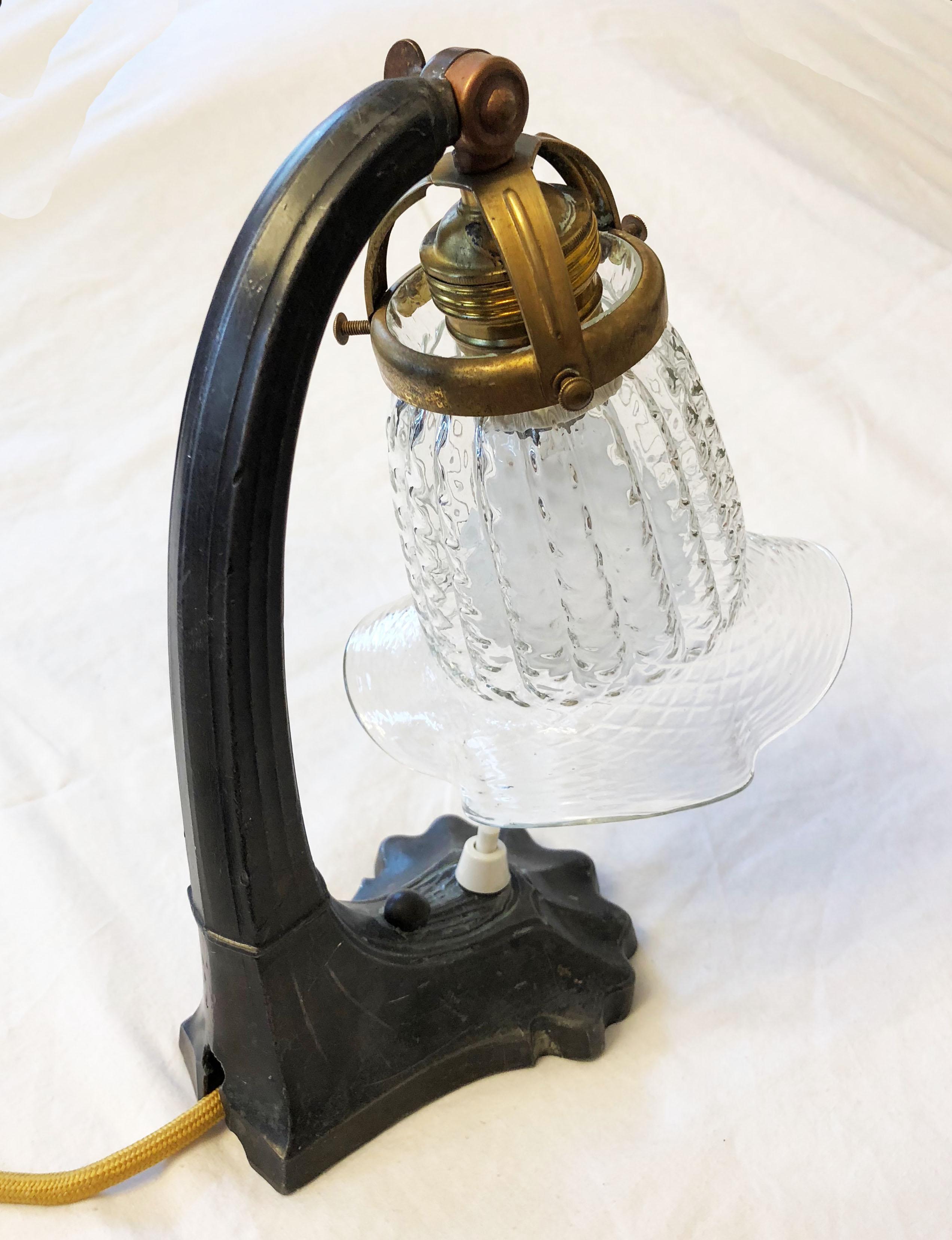 Art Nouveau Tischlampe (Frühes 20. Jahrhundert)