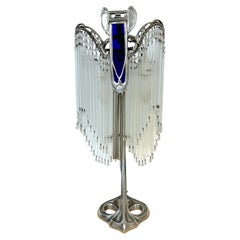 Lampe de table Art Nouveau dans le style de Hector Guimard, réparée