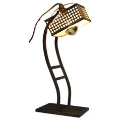 Art Nouveau table lamp in the style of the Wiener Werkstätte