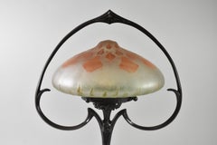 Daum Nancy Art Nouveau Table Lamp, Circa 1900 France
