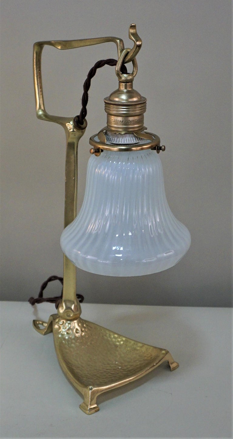 Austrian Art Nouveau Table Lamps by Friedrich Adler For Sale