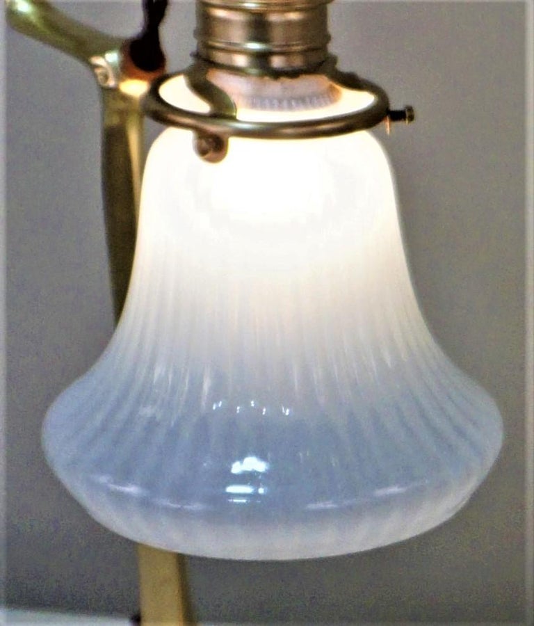 Bronze Art Nouveau Table Lamps by Friedrich Adler For Sale