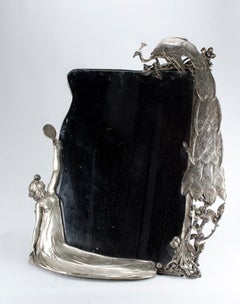 Art Nouveau Table Mirror