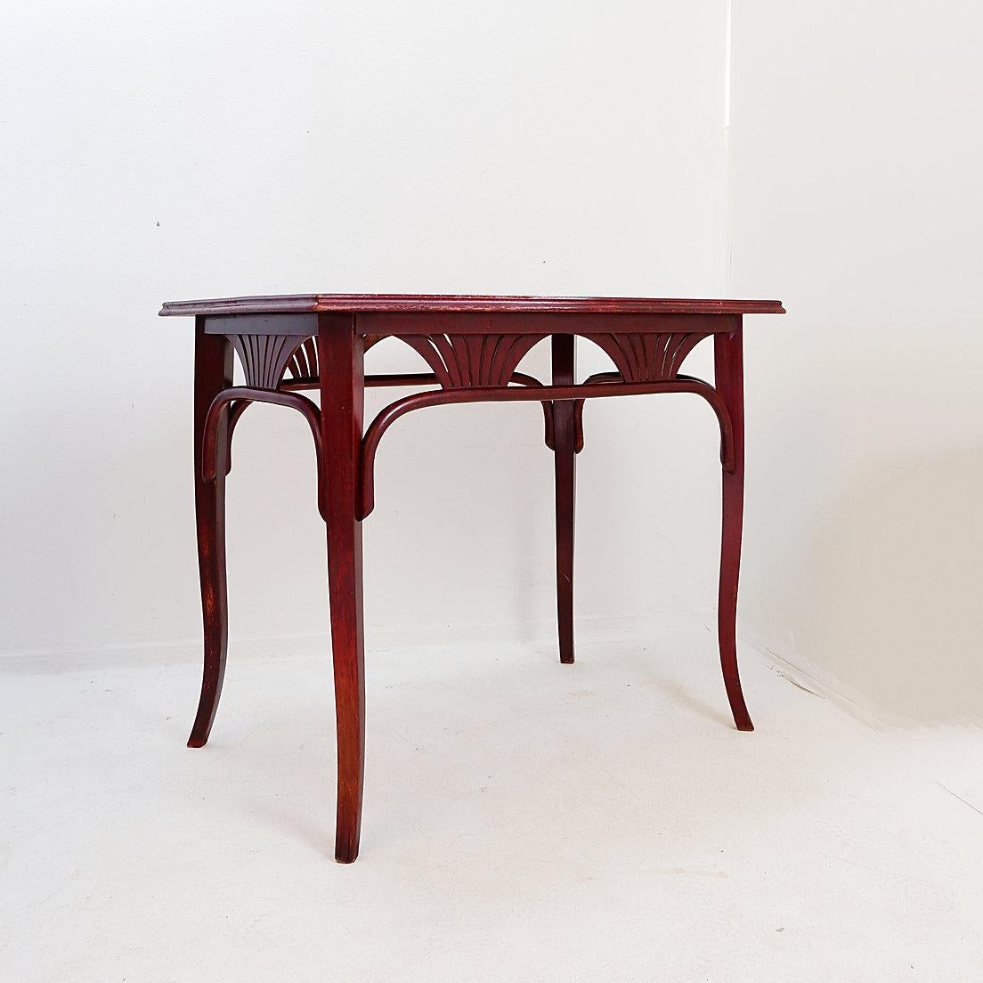 Tavolo o scrivania Art Nouveau di Gebrüder Thonet, anni 1910 in vendita 7