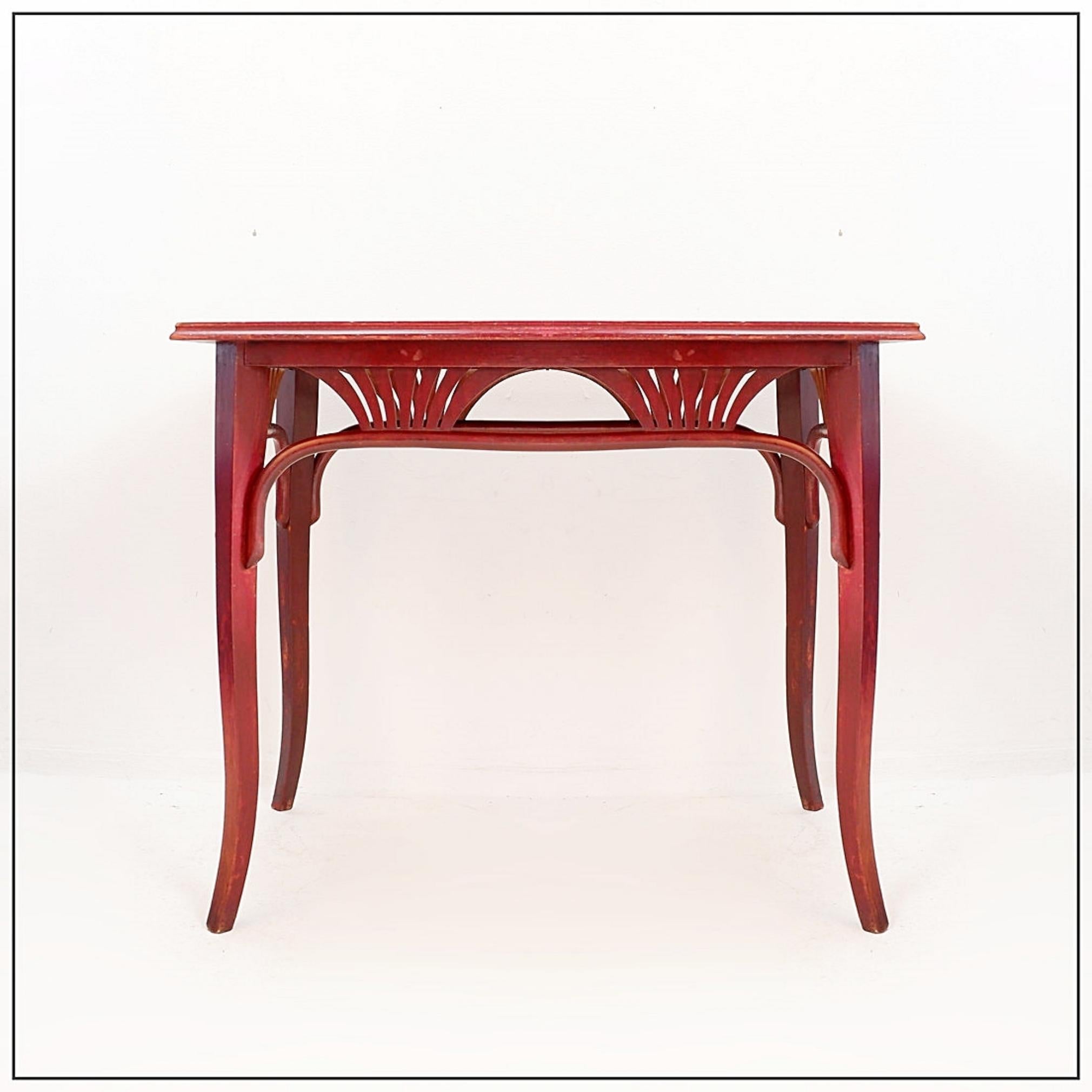 Tavolo o scrivania Art Nouveau di Gebrüder Thonet, anni 1910 in vendita 9