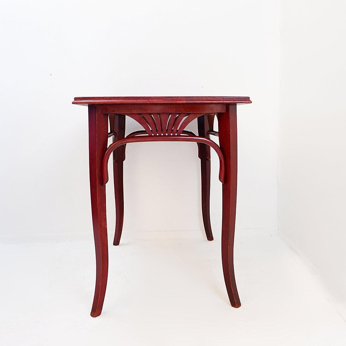 Tavolo o scrivania Art Nouveau di Gebrüder Thonet, anni 1910 in vendita 3