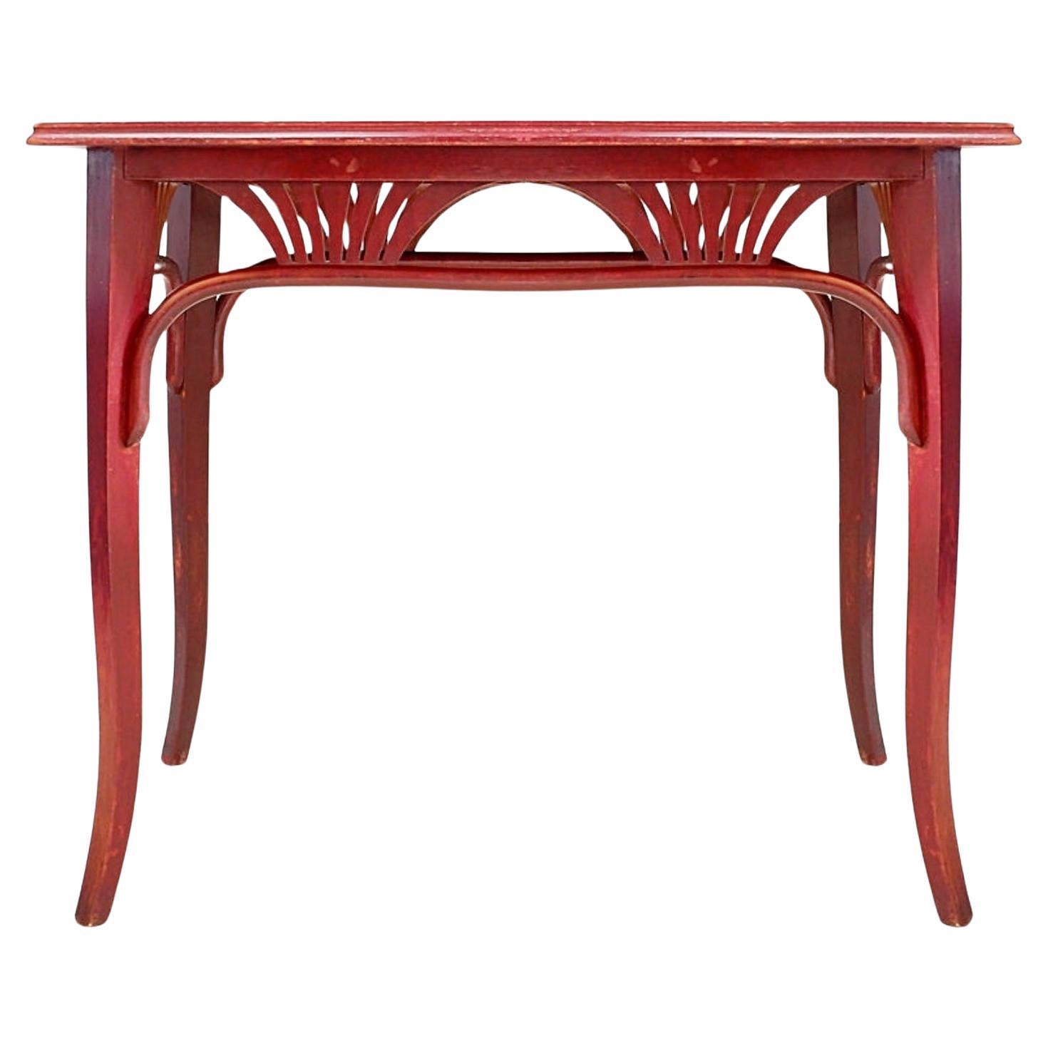 Tavolo o scrivania Art Nouveau di Gebrüder Thonet, anni 1910 in vendita