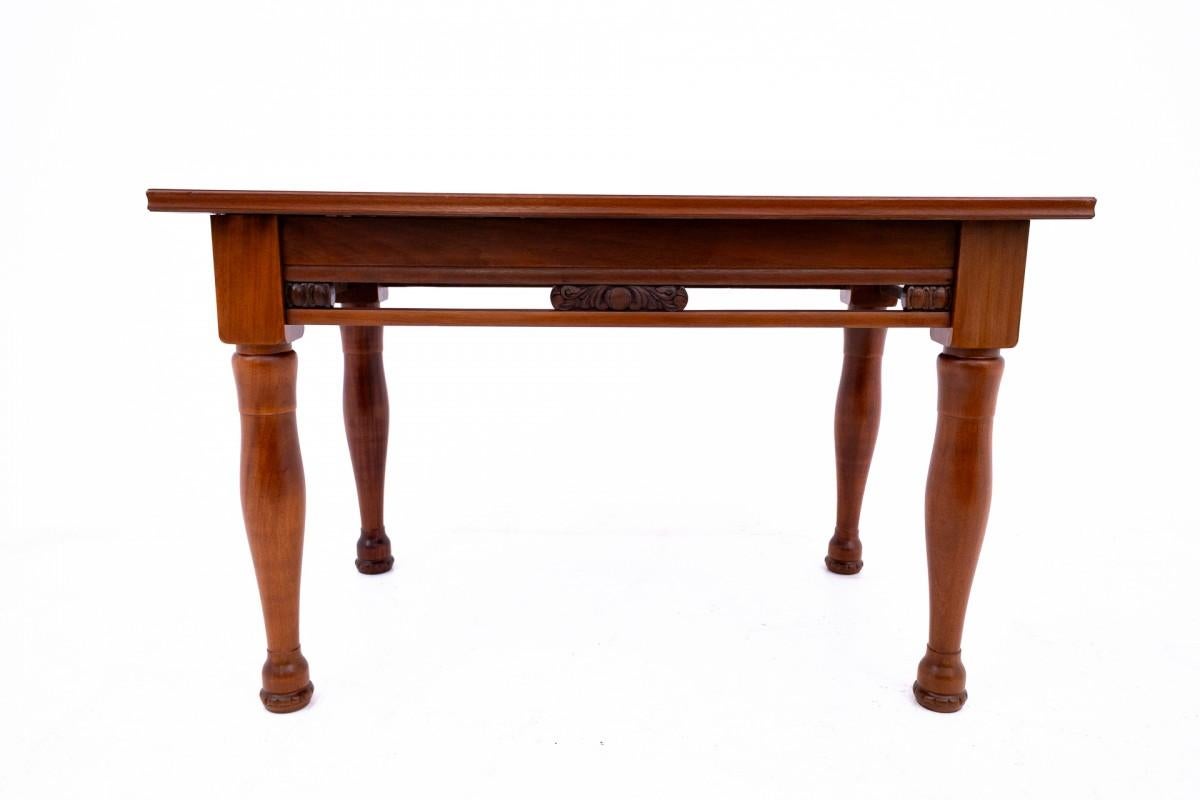 Art Nouveau table, Poland, 1920s.

Very good condition, after professional renovation.

Wood: mahogany

dimensions: height 79 cm width 125 cm depth 77 cm