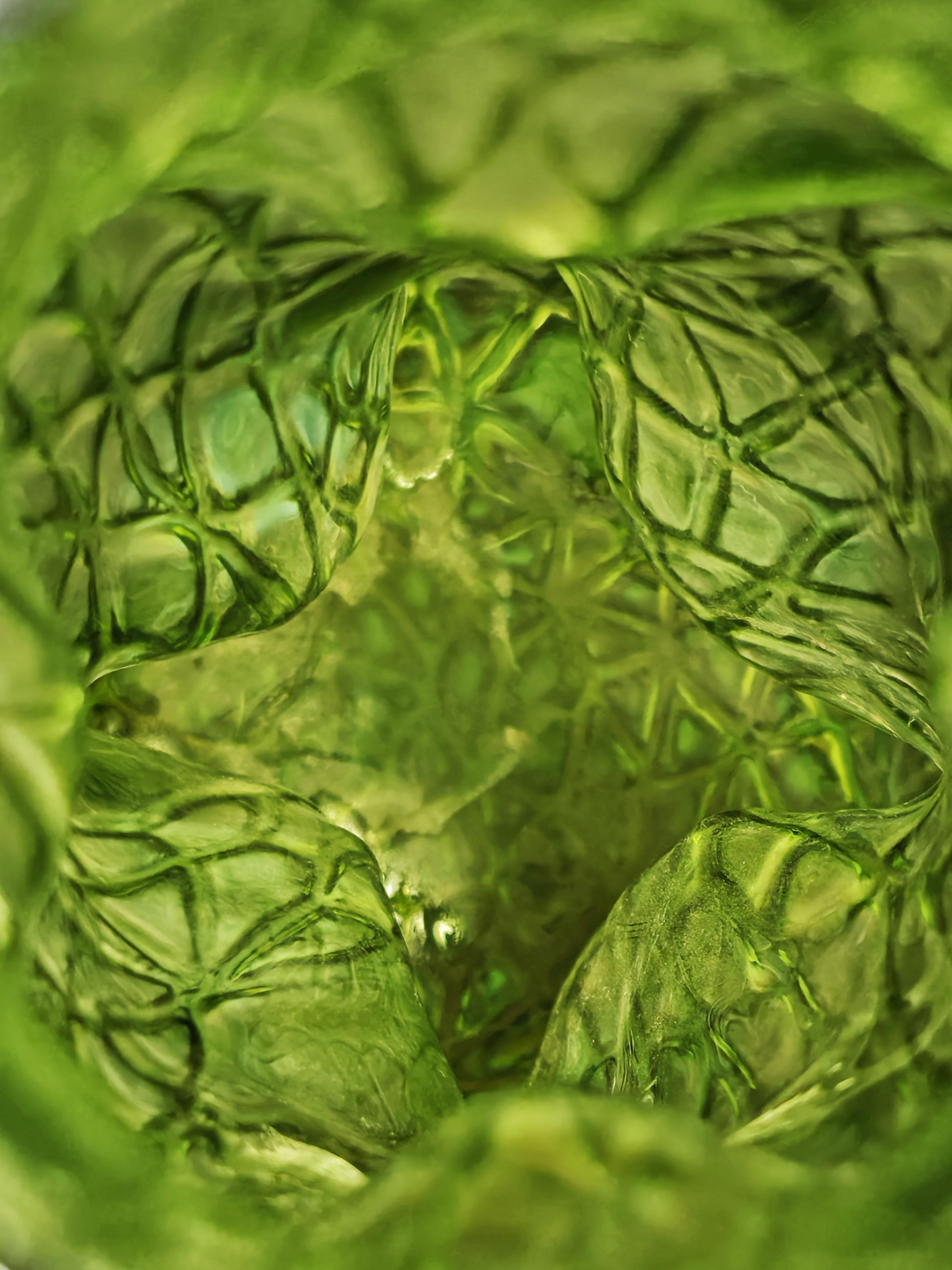 Vaso alto di smeraldo in stile Art Nouveau di Loetz Bohemia, 1900 in vendita 5