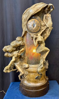 Art Nouveau Terra Cotta Statue by Goldscheider