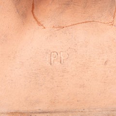 Sculpture en terre cuite Art nouveau, vers 1900.